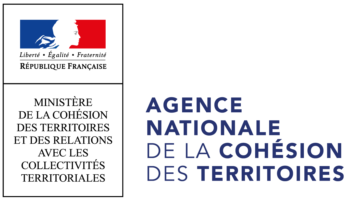 Logo Agence Nationale de la Cohésion des Territoire