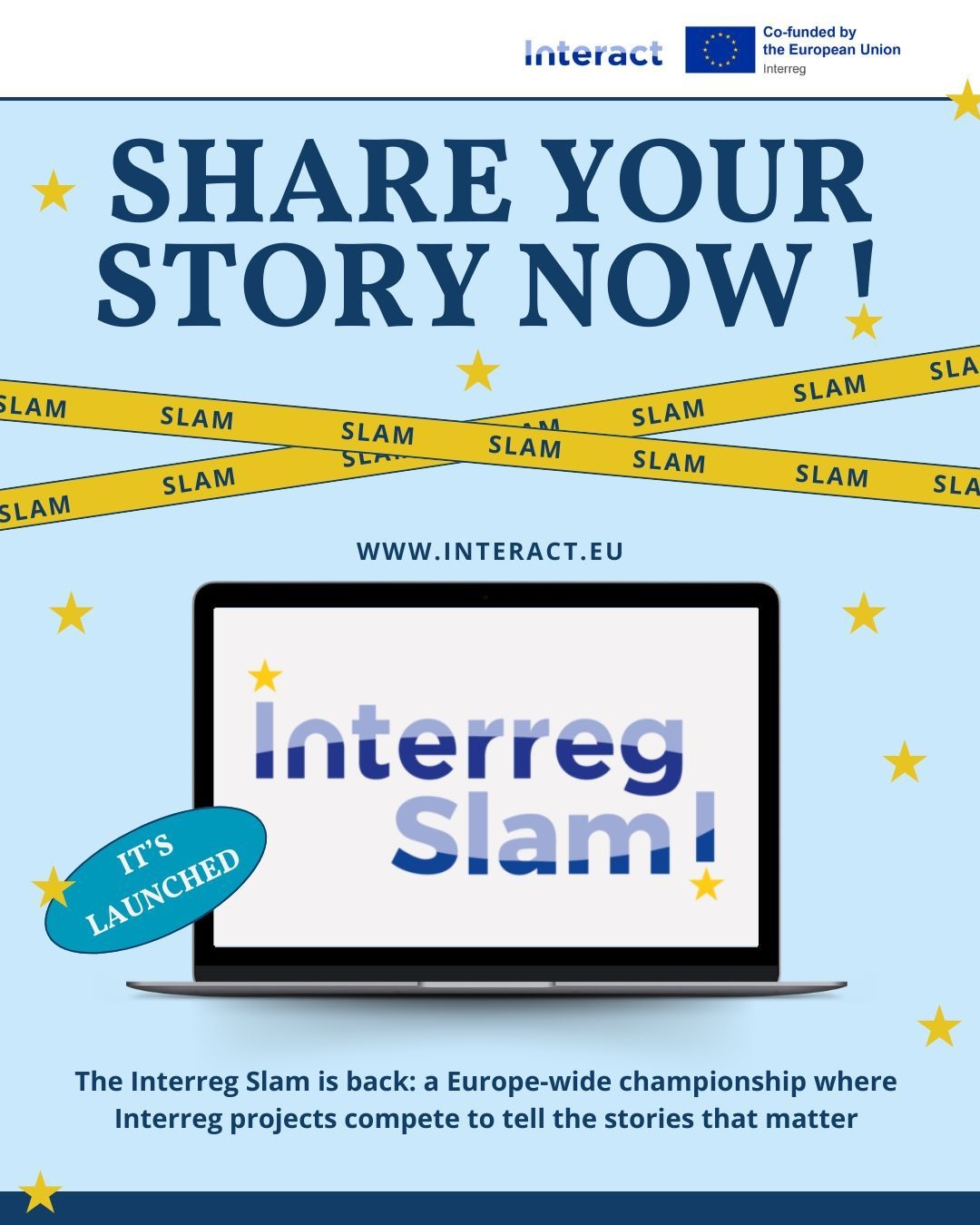 Interreg Slam 2026–2027 