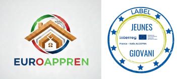 Logo + label